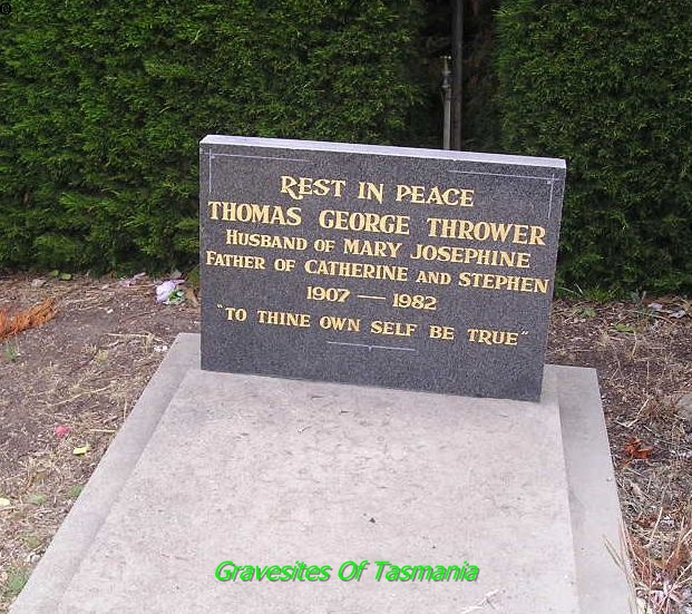 Gravesites Of Tasmania